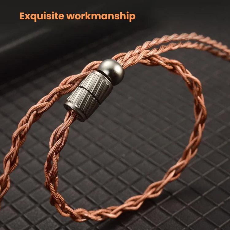 CVJ VS400 Interchangeable Audio Plug Oxygen-Free Copper Headphone Upgrade Cable, Style: 4.4mm 0.78mm - Cable & Splitter by CVJ | Online Shopping UK | buy2fix