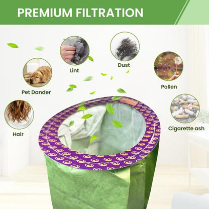 3pcs For ProTeam 100331 Vacuum Cleaner Accessories Paper Bag Dust Collection Bag - Other Accessories by buy2fix | Online Shopping UK | buy2fix