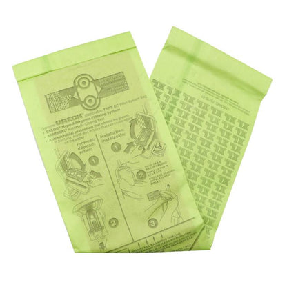2pcs For Oreck CC Vacuum Cleaner Paper Bag Dust Collection Bag - Other Accessories by buy2fix | Online Shopping UK | buy2fix