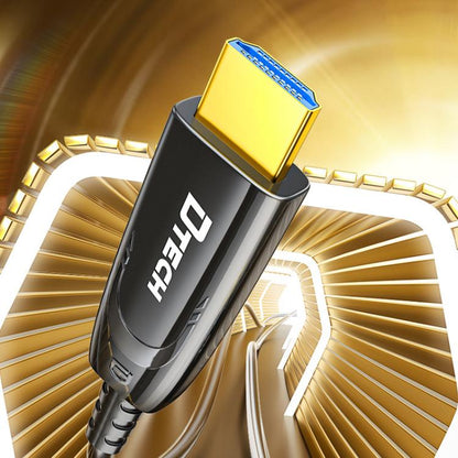 DTECH DT-HF8005 8K 60Hz HDMI 2.1 Fiber Optic Cable Dolby Atmos, EARC For PS5, Xbox, Home Theater, Gaming Monitor 2m - Cable by DTECH | Online Shopping UK | buy2fix