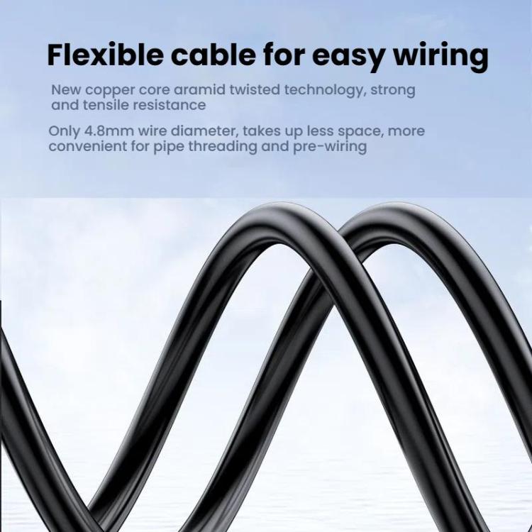 DTECH DT-HF8005 8K 60Hz HDMI 2.1 Fiber Optic Cable Dolby Atmos, EARC For PS5, Xbox, Home Theater, Gaming Monitor 3m - Cable by DTECH | Online Shopping UK | buy2fix