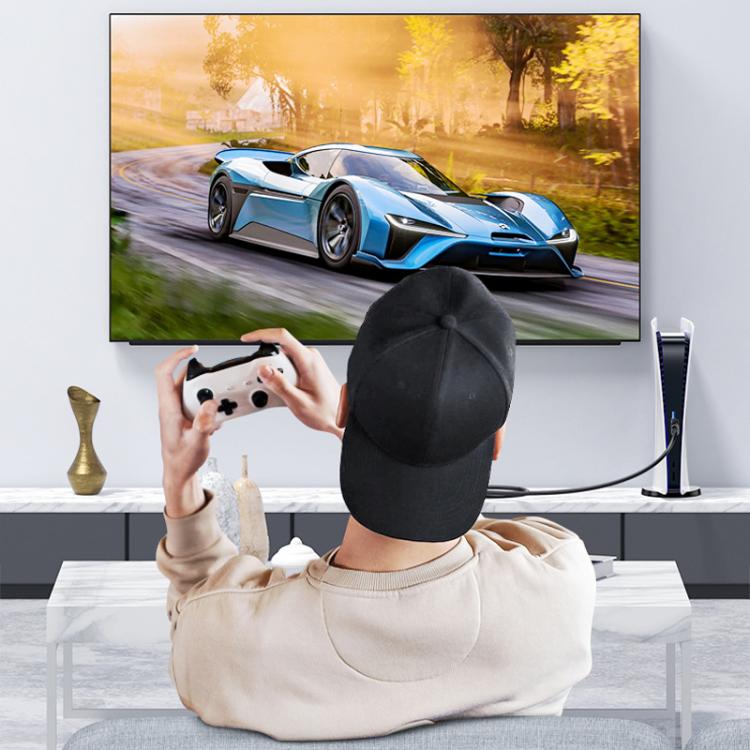 DTECH DT-HF8005 8K 60Hz HDMI 2.1 Fiber Optic Cable Dolby Atmos, EARC For PS5, Xbox, Home Theater, Gaming Monitor 3m - Cable by DTECH | Online Shopping UK | buy2fix