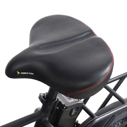 FMFXTRA FU-3501 Electrical Bike Enlarged And Thicked Seat Cushion Bike Universal Waterproof Cushion(Black) - Bicycle Saddle by FMFXTRA | Online Shopping UK | buy2fix