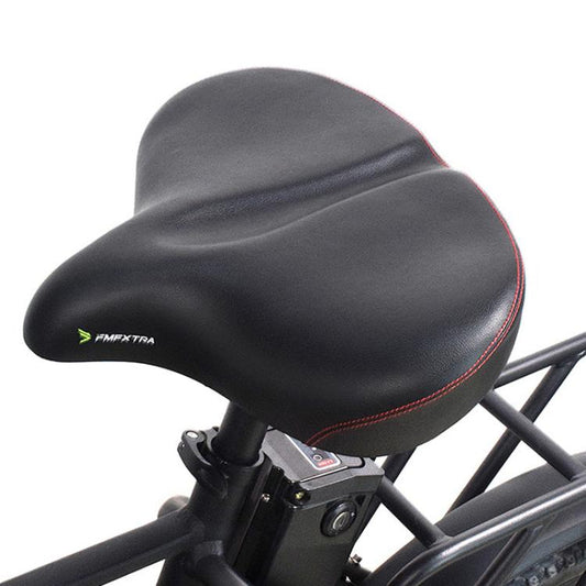 FMFXTRA FU-3501 Electrical Bike Enlarged And Thicked Seat Cushion Bike Universal Waterproof Cushion(Black) - Bicycle Saddle by FMFXTRA | Online Shopping UK | buy2fix