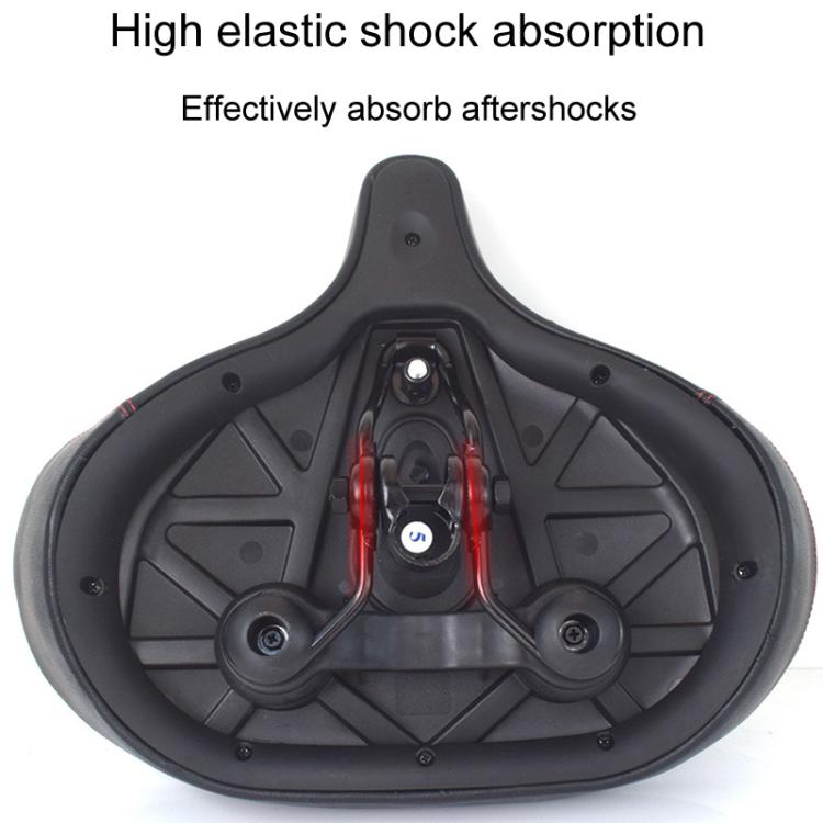 FMFXTRA FU-3501 Electrical Bike Enlarged And Thicked Seat Cushion Bike Universal Waterproof Cushion(Black) - Bicycle Saddle by FMFXTRA | Online Shopping UK | buy2fix