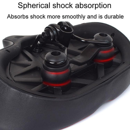 FMFXTRA FU-3501 Electrical Bike Enlarged And Thicked Seat Cushion Bike Universal Waterproof Cushion(Black) - Bicycle Saddle by FMFXTRA | Online Shopping UK | buy2fix