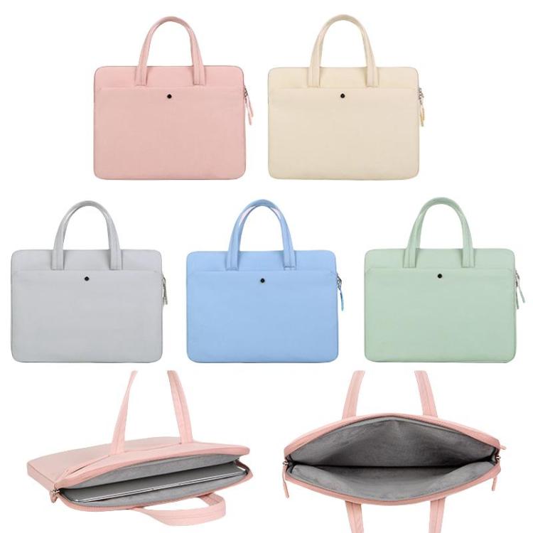 15-15.6inch Universal Laptop Bag Briefcase Multifunctional Shockproof Computer Bag, Color: Pink - 15.6 - 17 inch by buy2fix | Online Shopping UK | buy2fix