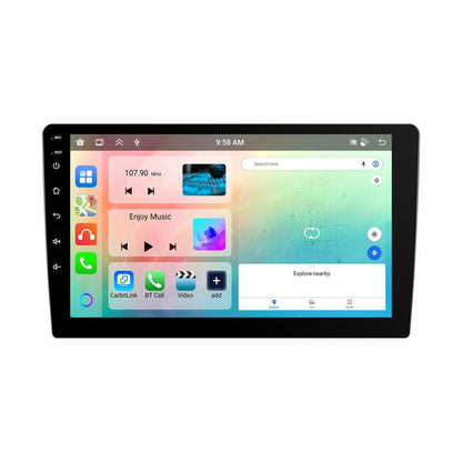 9 Inch Android 4+64G Dual-Butt Large Screen Car Carplay Built-In DAB Car Central Control Integrated Navigation System, Spec: Standard - Car MP3 & MP4 & MP5 by buy2fix | Online Shopping UK | buy2fix