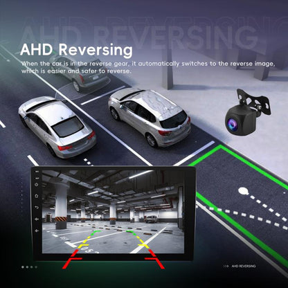 9 Inch Android 4+64G Dual-Butt Large Screen Car Carplay Built-In DAB Car Central Control Integrated Navigation System, Spec: Standard+AHD+Microphone - Car MP3 & MP4 & MP5 by buy2fix | Online Shopping UK | buy2fix