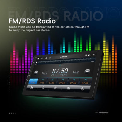 9 Inch Android 4+64G Dual-Butt Large Screen Car Carplay Built-In DAB Car Central Control Integrated Navigation System, Spec: Standard+AHD+Microphone - Car MP3 & MP4 & MP5 by buy2fix | Online Shopping UK | buy2fix