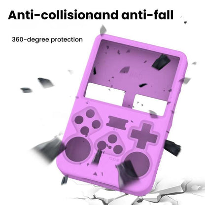 For ANBERNIC R36S Handheld Game Consoles Dustproof Silicone Protective Cover(Beige) - Cases by buy2fix | Online Shopping UK | buy2fix