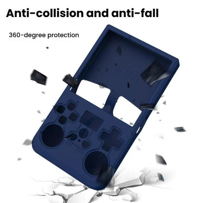 For R36 MAX Handheld Game Consoles Dustproof Silicone Protective Cover(Black) - Cases by buy2fix | Online Shopping UK | buy2fix