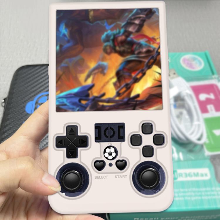 For R36 MAX Handheld Game Consoles Dustproof Silicone Protective Cover(Black) - Cases by buy2fix | Online Shopping UK | buy2fix
