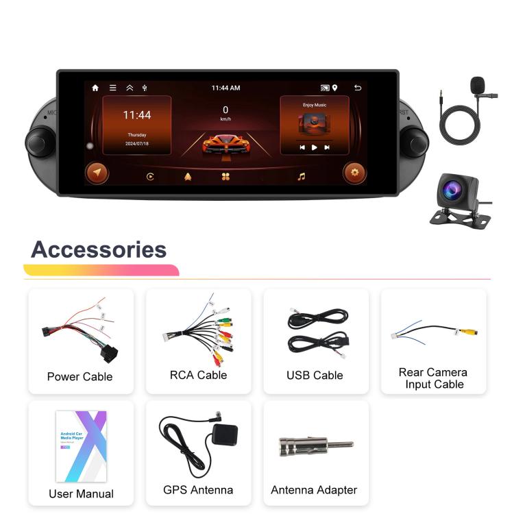 For Volkswagen Beetle 2002-2010 6.86 inch 2+64G Horizontal Screen Android Car Player, Spec: Standard+AHD+Microphone - Car MP3 & MP4 & MP5 by buy2fix | Online Shopping UK | buy2fix