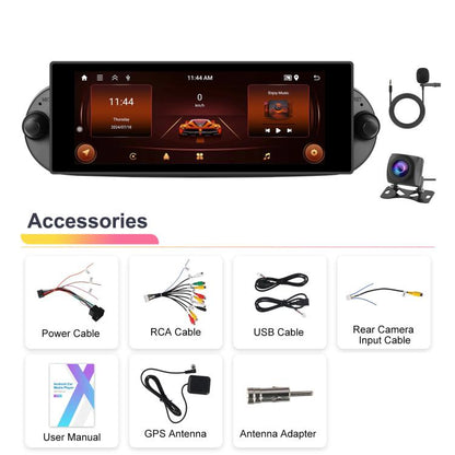 For Volkswagen Beetle 2002-2010 6.86 inch 2+64G Horizontal Screen Android Car Player, Spec: Standard+AHD+Microphone - Car MP3 & MP4 & MP5 by buy2fix | Online Shopping UK | buy2fix