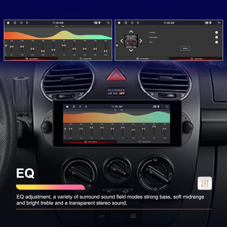 For Volkswagen Beetle 2002-2010 6.86 inch 2+64G Horizontal Screen Android Car Player, Spec: Standard - Car MP3 & MP4 & MP5 by buy2fix | Online Shopping UK | buy2fix