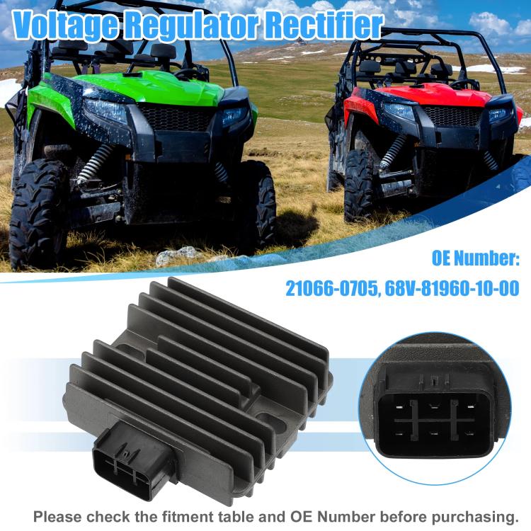 For Kawasaki / YAMAHA 21066-0705 68V-81960-10-00 Rectifier - Voltage Stabilizer by buy2fix | Online Shopping UK | buy2fix