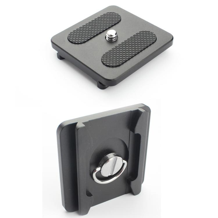 P50 Camera Quick Release Clamp & Plate Kit with 3/8 Inch Thread Thread For Stabilizers, Tripods, Monopods, Sliders - Quick Release Plate by buy2fix | Online Shopping UK | buy2fix