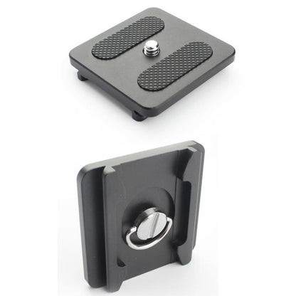 P50 Camera Quick Release Clamp & Plate Kit with 3/8 Inch Thread Thread For Stabilizers, Tripods, Monopods, Sliders - Quick Release Plate by buy2fix | Online Shopping UK | buy2fix
