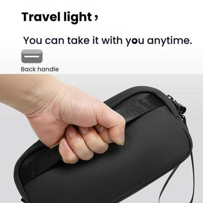 BANGE 3067 Travel Digital Storage Bag Multi-compartment Data Cable Daily Business Trip Handbag(Black) - Digital Storage Bag by BANGE | Online Shopping UK | buy2fix