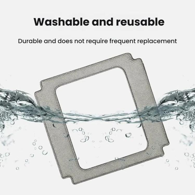 For Ecovacs Winbot W860 / W880 / W920 Window Cleaner Accessories Cleaning Wipe(Gray) - For ECOVACS Accessories by buy2fix | Online Shopping UK | buy2fix