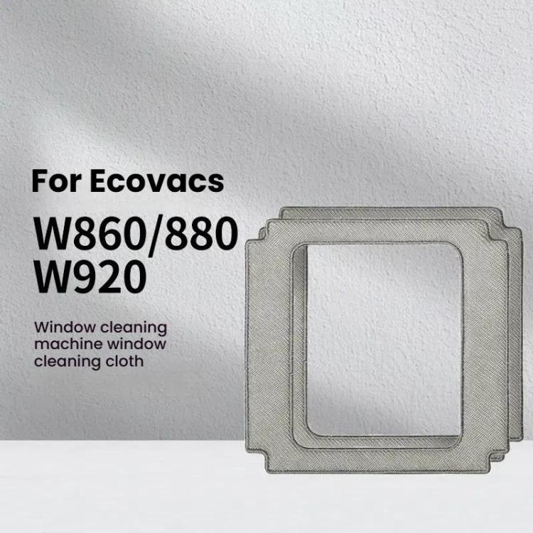 For Ecovacs Winbot W860 / W880 / W920 Window Cleaner Accessories Cleaning Wipe(Gray) - For ECOVACS Accessories by buy2fix | Online Shopping UK | buy2fix