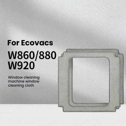 For Ecovacs Winbot W860 / W880 / W920 Window Cleaner Accessories Cleaning Wipe(Gray) - For ECOVACS Accessories by buy2fix | Online Shopping UK | buy2fix