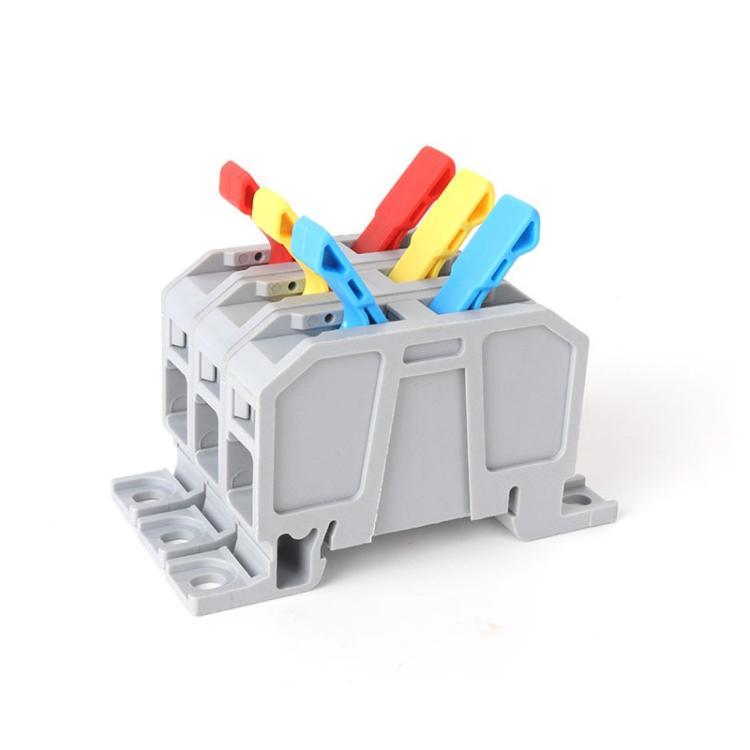 75A Quick-Press Terminal Block Wire Connector(3 In 3 Out) - Connectors & Terminals by buy2fix | Online Shopping UK | buy2fix