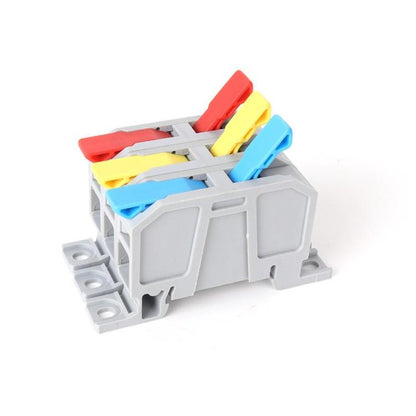 75A Quick-Press Terminal Block Wire Connector(3 In 3 Out) - Connectors & Terminals by buy2fix | Online Shopping UK | buy2fix