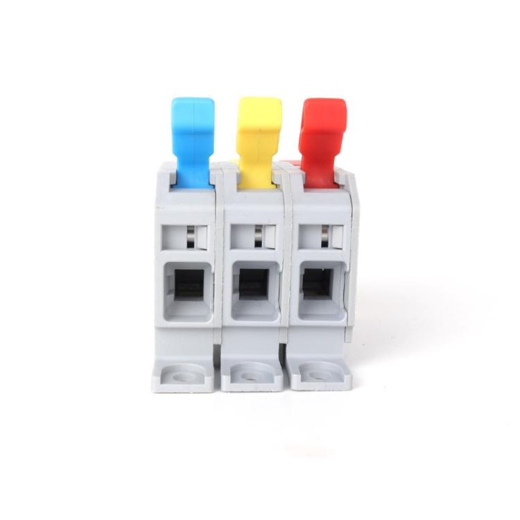 75A Quick-Press Terminal Block Wire Connector(3 In 3 Out) - Connectors & Terminals by buy2fix | Online Shopping UK | buy2fix