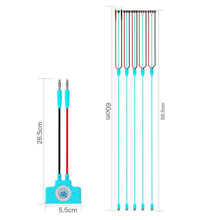 MaAnt KJ-3 1 Drag 3 15 Ports Android Phone Boot Power Cord Extender+Boot Cable - Test Tools by MaAnt | Online Shopping UK | buy2fix