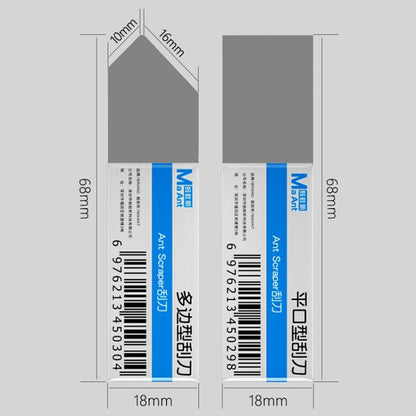 MaAnt Flat Solder Paste Scraper Tin Paste Remover Blade Stainless Steel Scraper Tin Removal Tool - Crowbar by MaAnt | Online Shopping UK | buy2fix