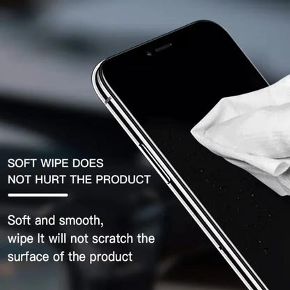 MaAnt 50pcs /Pack Superfine Fiber Dustless Cloth Cell Phone Film Repair Anti-Static Dustless Cloth Industrial Wiping Cloths Lint Free Cleaning Cloths - Dust Remove Tool by MaAnt | Online Shopping UK | buy2fix