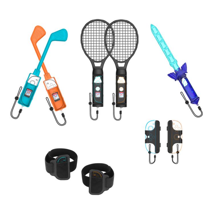 JYS JYS-NS2281 For Nintendo Switch 2 Sports 9 In 1 Gaming Sports Kit Left And Right Grip Accessories - Gamepads by JYS | Online Shopping UK | buy2fix