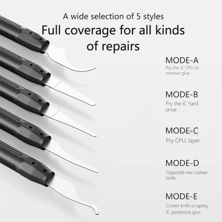 MaAnt M075 5pcs /Set Cell Phone Repair Rework Blade Pry Knife Motherboard Scraping Cutting Degumming Tool - Crowbar by MaAnt | Online Shopping UK | buy2fix