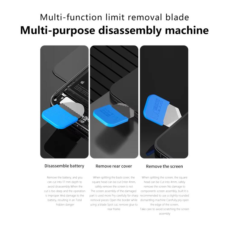 MaAnt M074 5pcs/ Set Cell Phone Repair Removal Tool Set Curved Removal Blade - Crowbar by MaAnt | Online Shopping UK | buy2fix