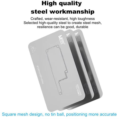 For iPhone 11-16 Series MaAnt M072 19 In 1 Cell Phone Repair Middle Layer Soldering Station With Mid-Level Soldering Mesh - BGA Stencils by MaAnt | Online Shopping UK | buy2fix