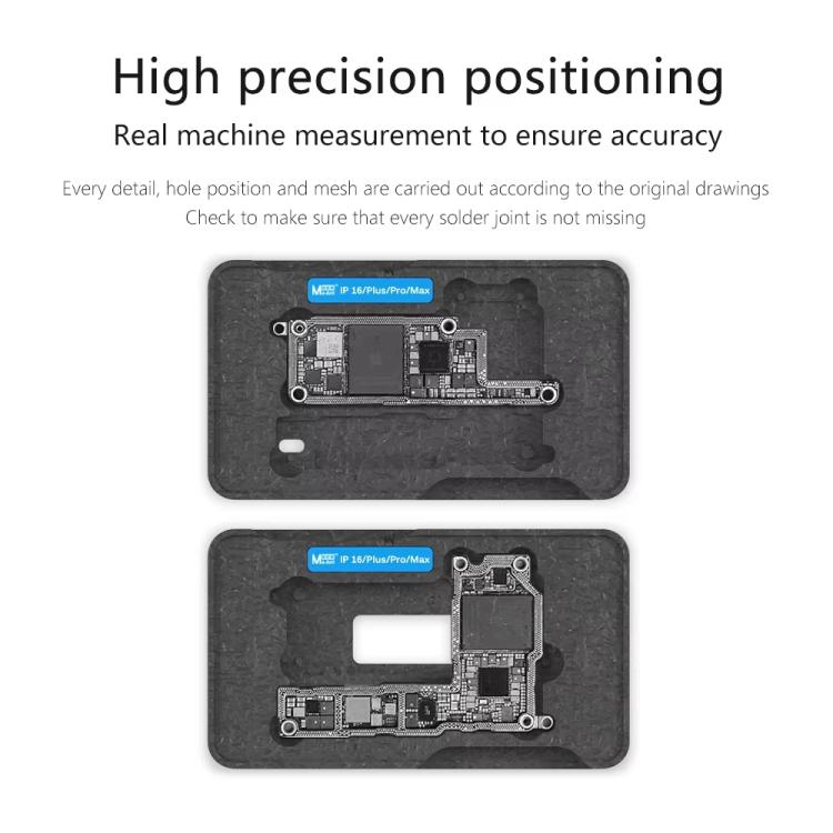 For iPhone 11-16 Series MaAnt M072 19 In 1 Cell Phone Repair Middle Layer Soldering Station With Mid-Level Soldering Mesh - BGA Stencils by MaAnt | Online Shopping UK | buy2fix