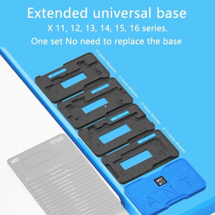 For iPhone 11-16 Series MaAnt M072 19 In 1 Cell Phone Repair Middle Layer Soldering Station With Mid-Level Soldering Mesh - BGA Stencils by MaAnt | Online Shopping UK | buy2fix