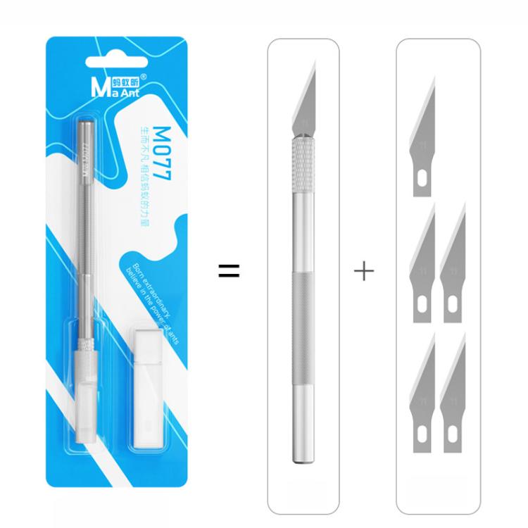 MaAnt M077 6 In 1 Cell Phone Repair Rear Cover Removal Artistic Carving Knife Shovel Glue Knife - Crowbar by MaAnt | Online Shopping UK | buy2fix