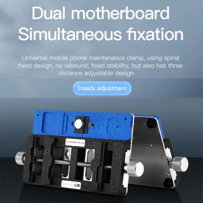 MaAnt T1 Steel Bone Dual Axis Clamp Universal Clamp For Cell Phone Repair - Repair Fixture by MaAnt | Online Shopping UK | buy2fix