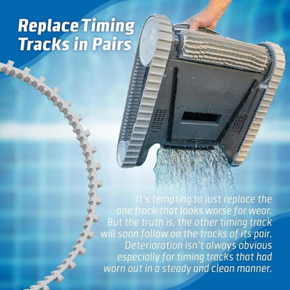 2pcs /Pack Drive Belt For Dolphin Deluxe 4 5 Pool Cleaner 9985006-R2 - Swimming Pool Parts by buy2fix | Online Shopping UK | buy2fix