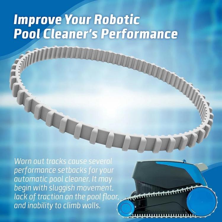 2pcs /Pack Drive Belt For Dolphin Deluxe 4 5 Pool Cleaner 9985006-R2 - Swimming Pool Parts by buy2fix | Online Shopping UK | buy2fix