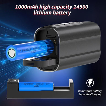 5K Action Camera WiFi Sport DV Riding Bicycle Drive Recorder With Led Light EIS Anti-shake(Black) - Video Cameras by buy2fix | Online Shopping UK | buy2fix