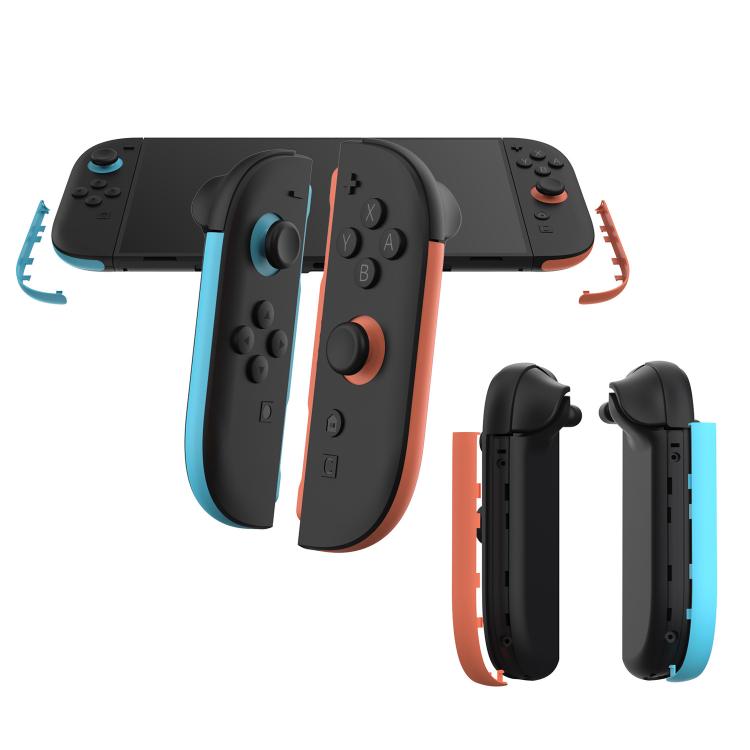 For Nintendo Switch 2 JoyCon Left and Right Handle Decorative Strips(Left Blue Right Red) - Others by buy2fix | Online Shopping UK | buy2fix