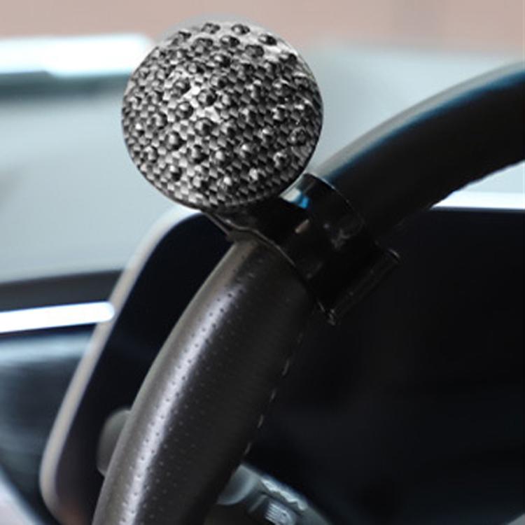 Car Steering Wheel Booster Non-Slip One-Handed Turning Assistant Ball, Style: Black-Massage Model - Steering Wheel Accessories by buy2fix | Online Shopping UK | buy2fix