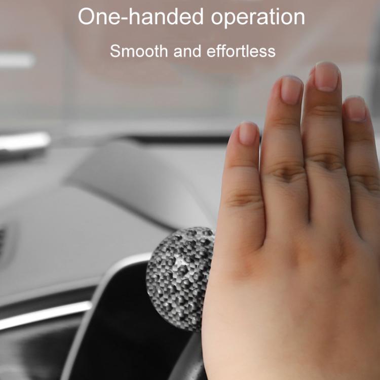 Car Steering Wheel Booster Non-Slip One-Handed Turning Assistant Ball, Style: Carbon Fiber Pattern-Massage Model - Steering Wheel Accessories by buy2fix | Online Shopping UK | buy2fix