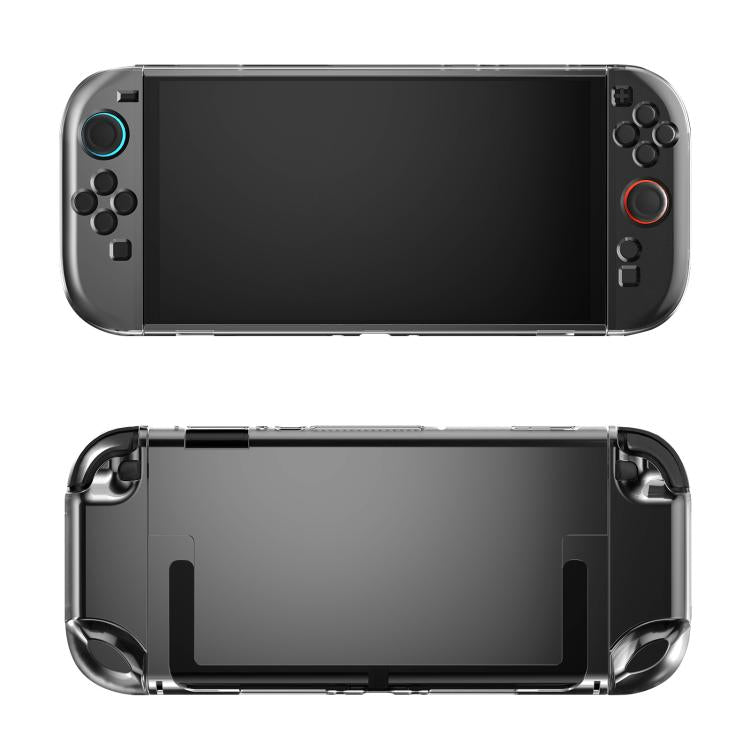 For Nintendo Switch 2 Crystal Shell Case Split Gamepad Transparent Protective Cover - Cases by buy2fix | Online Shopping UK | buy2fix