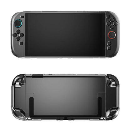 For Nintendo Switch 2 Crystal Shell Case Split Gamepad Transparent Protective Cover - Cases by buy2fix | Online Shopping UK | buy2fix