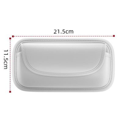 Car Glasses Clip Auto Sun Visor Storage and Fixed Inner Decoration(Orange) - Sunglasses & Glasses Clips by buy2fix | Online Shopping UK | buy2fix